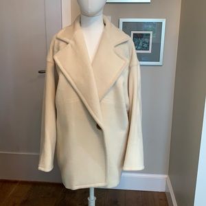Basile Alpaca and wool coat.